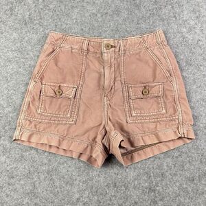 American Eagle Micro Corduroy Shorts Womens 0 Cargo Highest Rise 90s Boyfriend